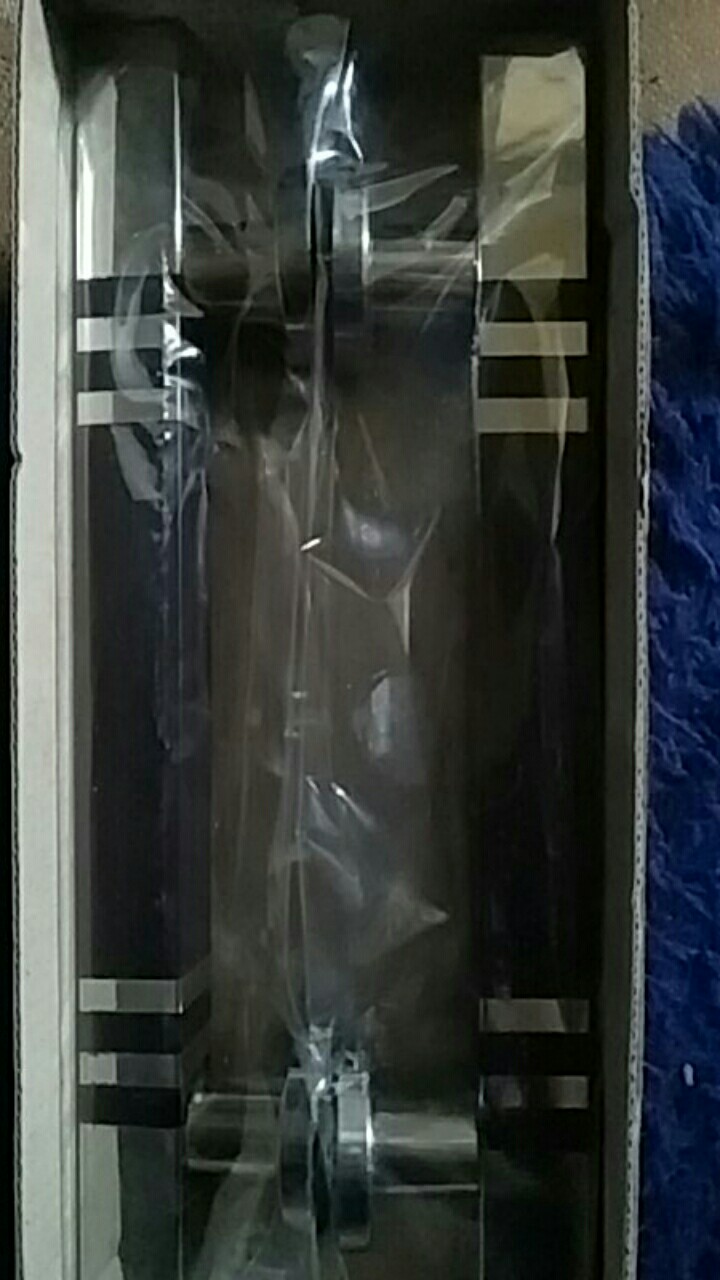 Handle Pintu Rumah Kecil 25 Cm Tarikan Pintu Kotak Gagang Pintu Mahoni Kunci Pintu Marron Kombinasi