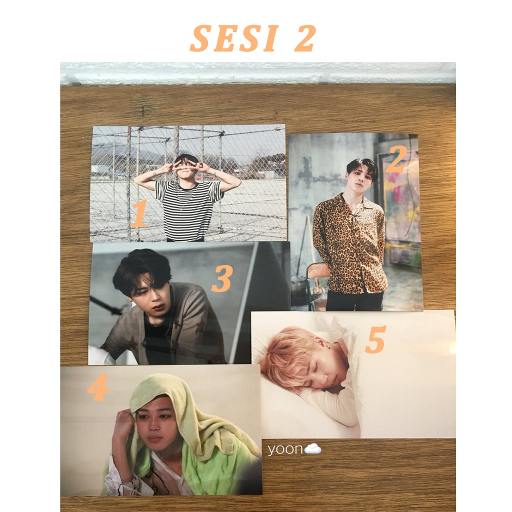 [READY STOCK] BTS - JIMIN LIVE PHOTO 오늘 ONEUL(OH, ALWAYS) EXHIBITION SEASON 2