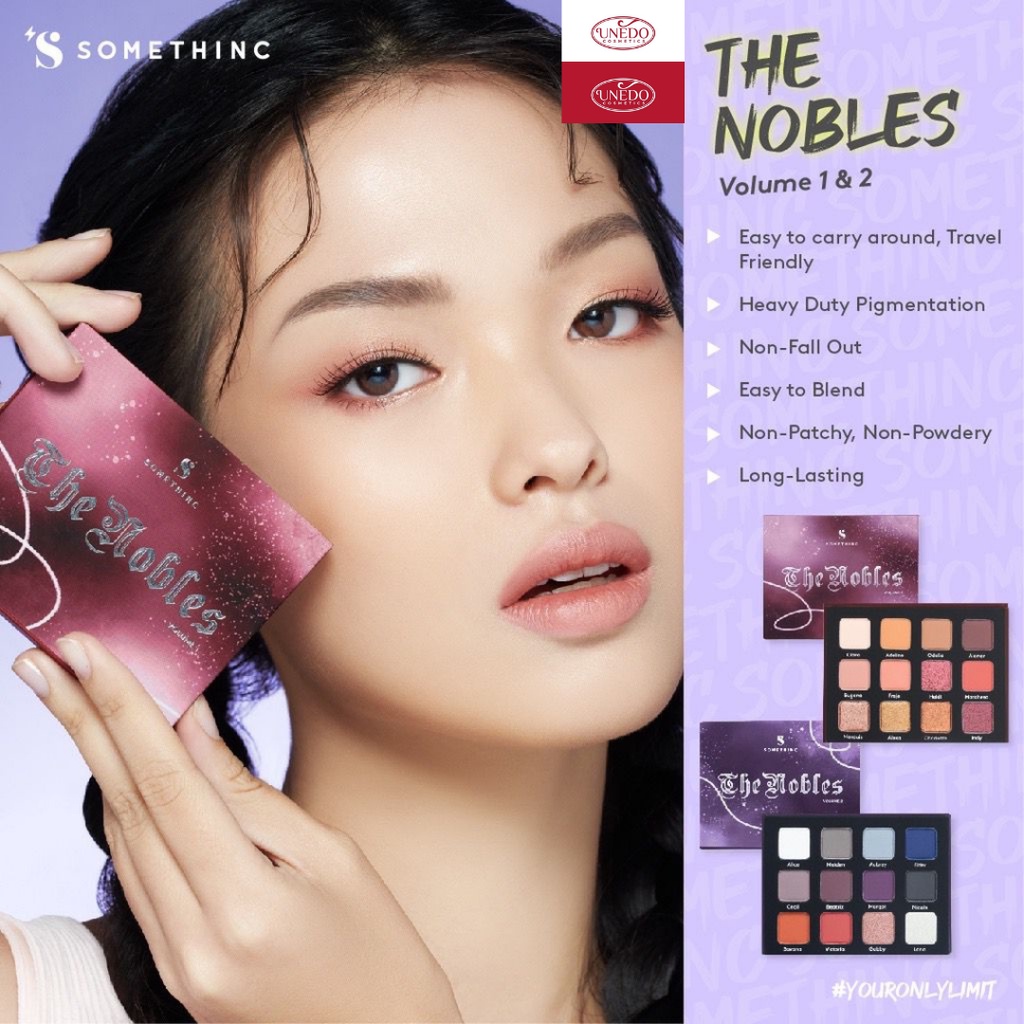 SOMETHINC The Nobles Eyeshadow Palette Volume 1 2-Eyeshadow Glam Look