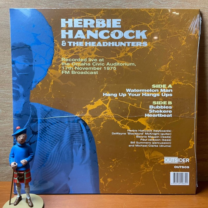 VINYL HERBIE HANCOCK - LIVE AT THE OMAHA CIVIC AUDITORIUM (1LP,CLRD)