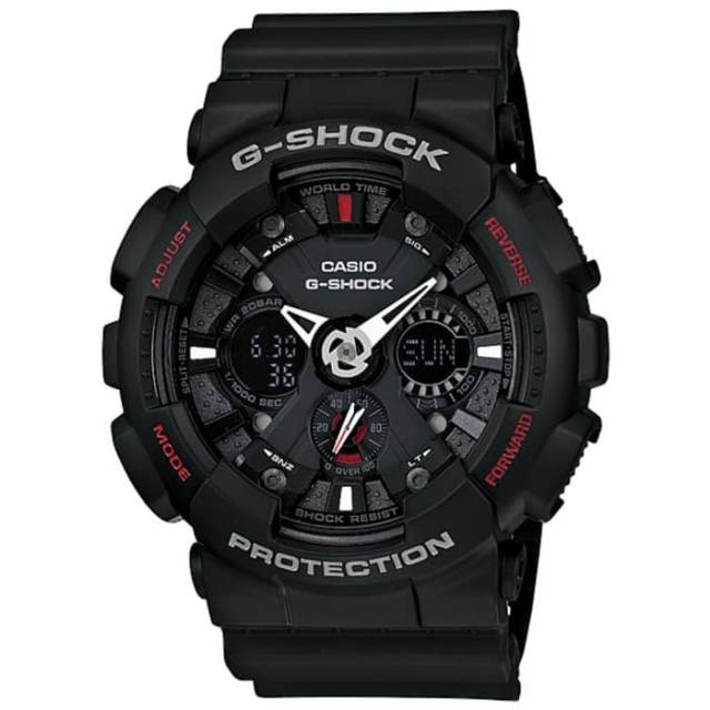 CASIO G-SHOCK GA-120-1A / GSHOCK GA120-1A ORIGINAL & GARANSI