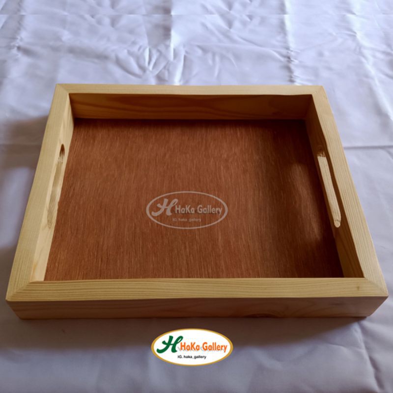 Nampan Kayu Jati Belanda