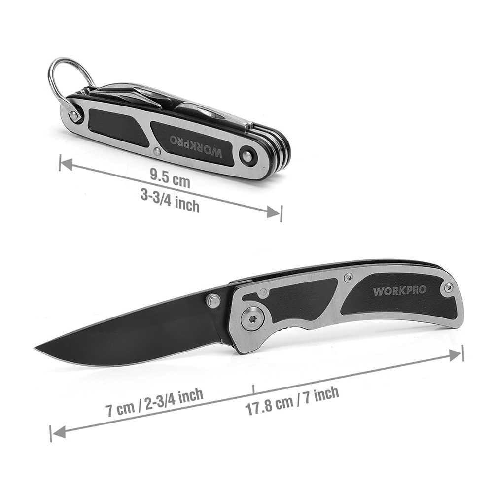 Work Pro Workpro Multiplier Plier Tang Multi Tools Edc Multifungsi 3 In 1 Thomgear Indonesia