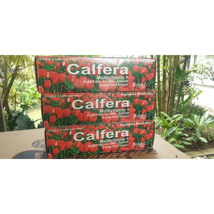 Calfera Multivitamin Komplit + Murah Promo Murah