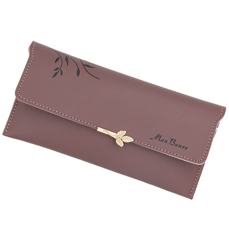 Dompet Panjang Wanita MENBENSE 101 Long Leather PU Wallet