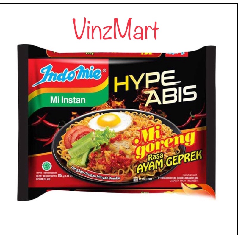 

Mie Instant INDOMIE Mie Goreng Rasa Ayam Geprek 85gr (1 Bungkus)