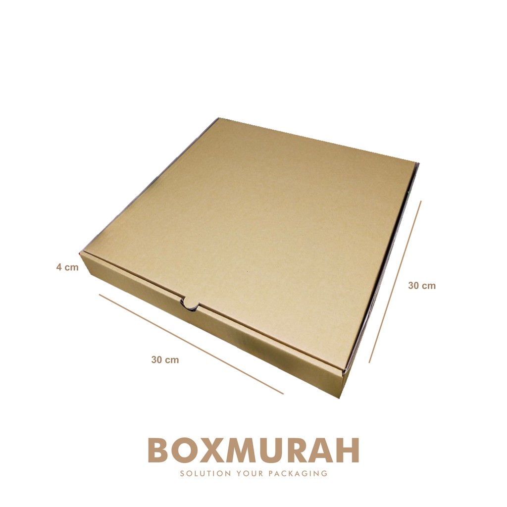 

Kardus / Box - Uk. 30 x 30 x 4 cm - sweetpack/box/gift/hampers/packaging