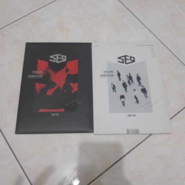 KPOP SF9 1st Debut Single Album Feeling Sensation