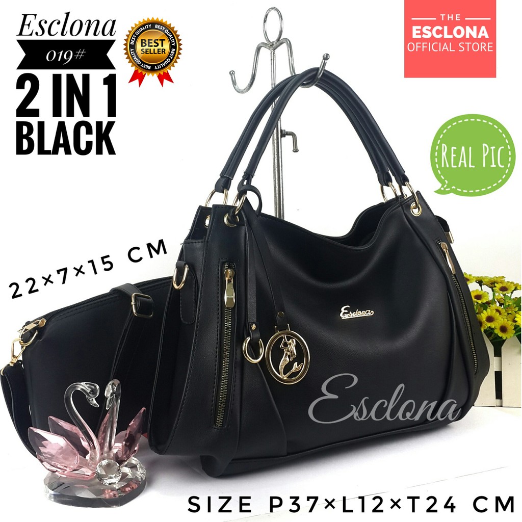 TAS WANITA HANDBAG ESCLONA TAS SLINGBAG WANITA TAS KERJA CEWEK DOCTOR TERMURAH TAS BATAM TERBARU S4