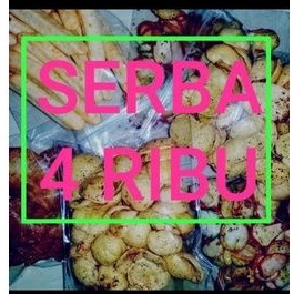 

SNACK/Makanan Ringan Serba 4 RIBU Terrr Enak part 1
