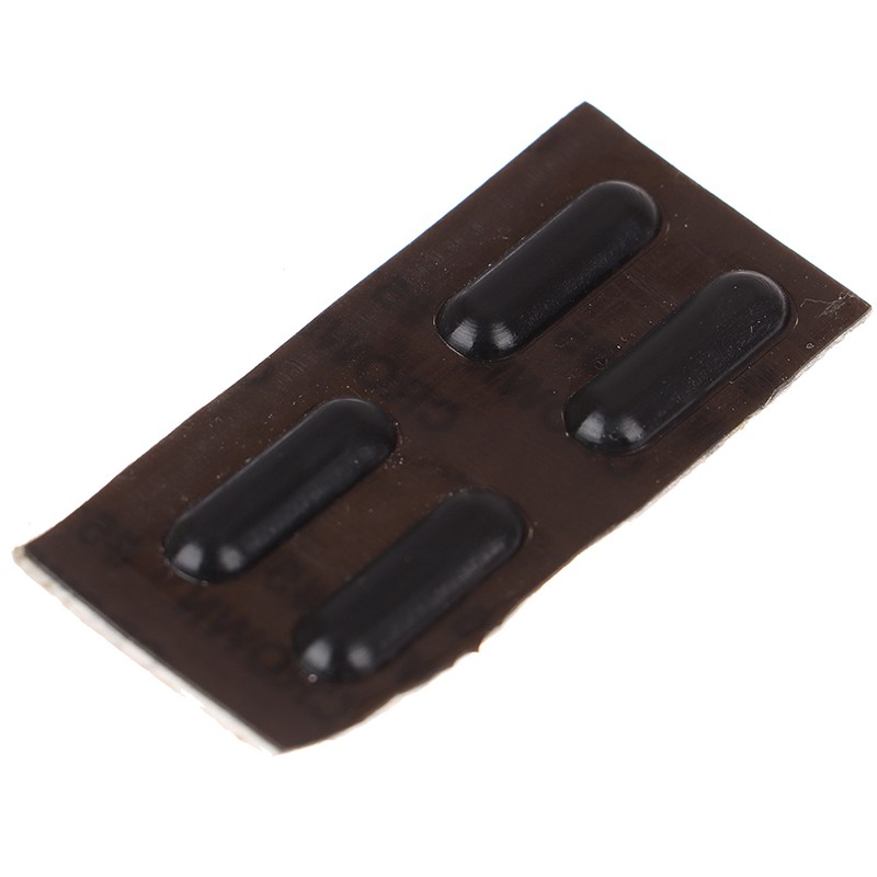 (Ele) 4pcs / Set 9470m 9480m Pad Kaki Karet Warna Putih Untuk Handphone