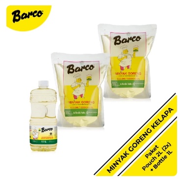 

minyak barco New!! Paket Minyak 5 Liter : Refill 2 Liter (2pcs) + Botol 1 Liter