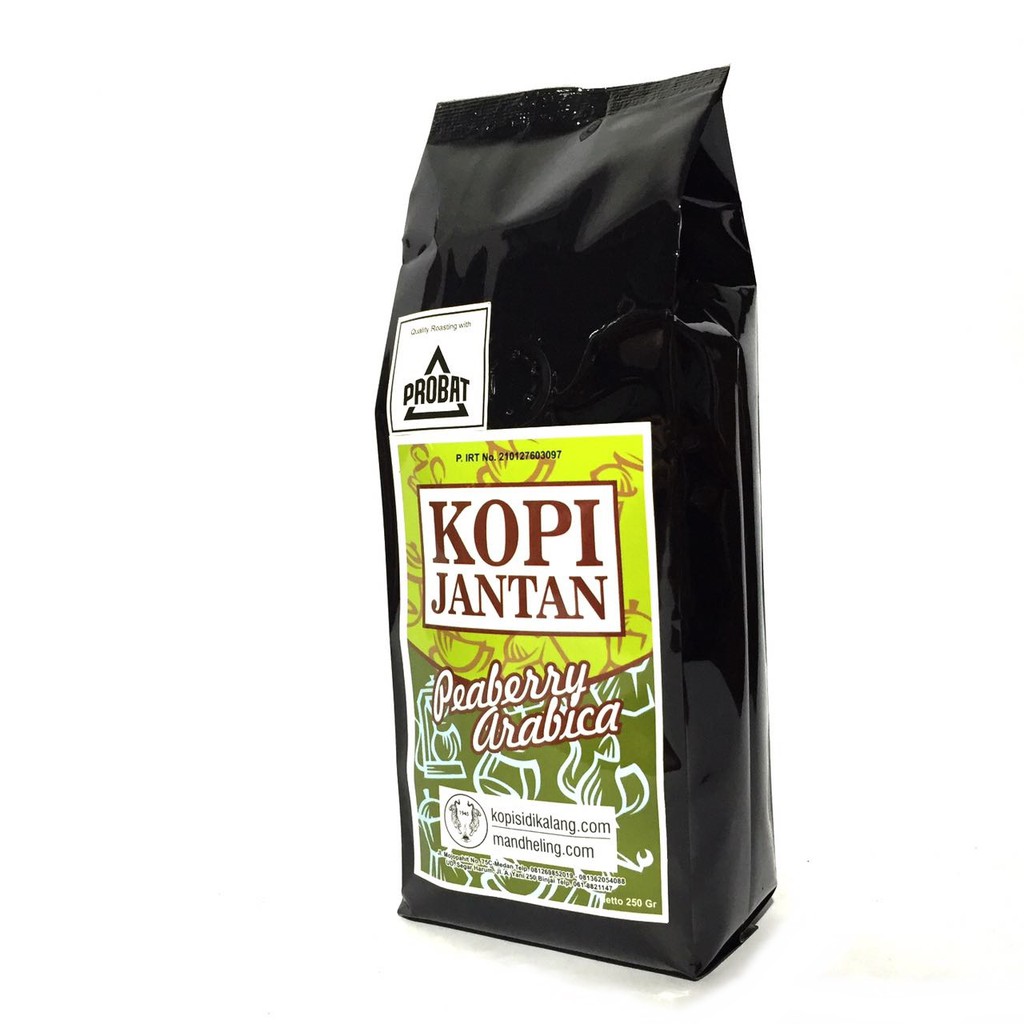 

KOPI JANTAN PEABERRY 250gr