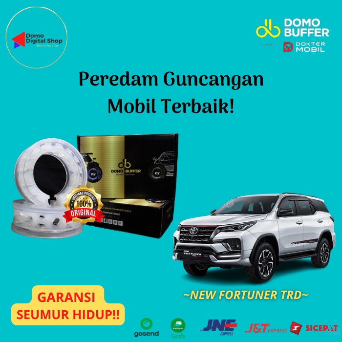 Domo Buffer Mobil Fortuner TRD Sportivo Spring Buffer Fortuner Karet Shock Stabilizer Peredam Goyang