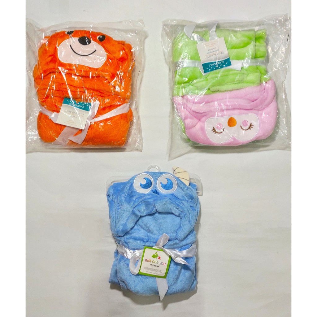 Sahabi ~ 1 Pcs Selimut Bayi, Perlengkapan tidur Bayi Lembut &amp; Halus // One Size ~ Sahabi