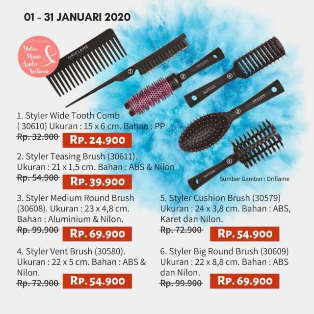 Sisir Rambut Oriflame