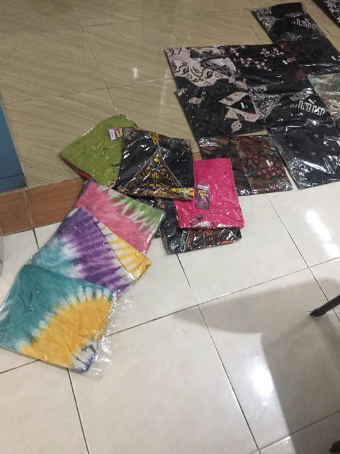 Cod Bayar Ditempat Bisa Pilih Warna Nirmala Gamis Kaos Pelangi Tiedye Batik Payung Jumbo Syari