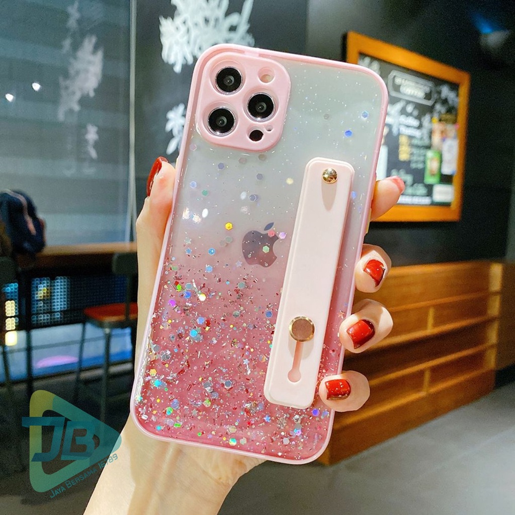 YS001 SOFTCASE AKSEN GLITTER WARNA MACARON IPHONE 6 6+ 7 8 8+ 7+ X XS XR MAX JB5440