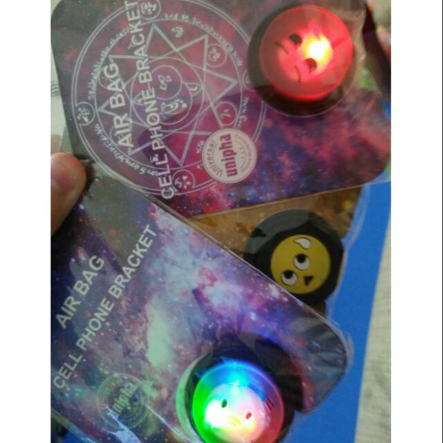 Air bag cell phone bracket