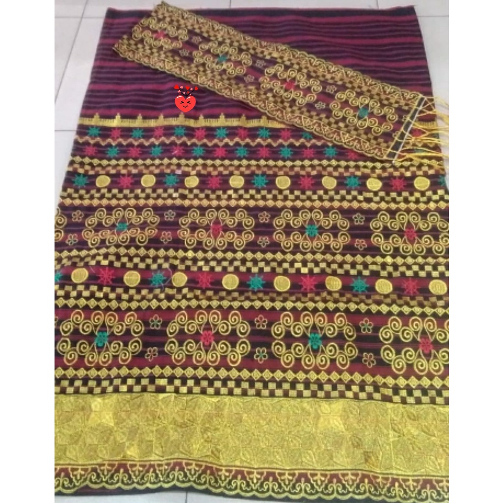 tapis bordir tapis lampung bordir kain tenun