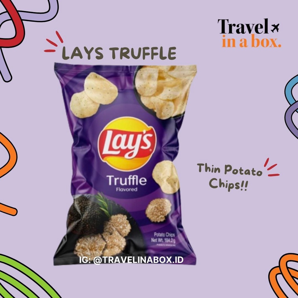 Jual Lays Truffle Potato Chips BIG SIZE Snack Import Shopee Indonesia