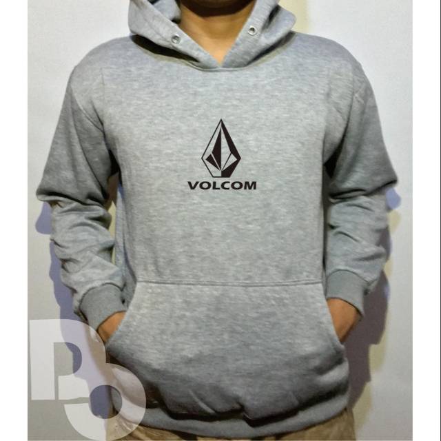 Jaket sweater hoodie volcom abu misty