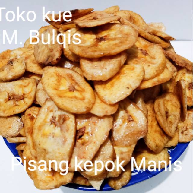 

Keripik pisang kepok manis madu