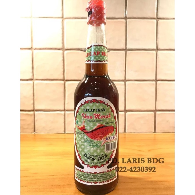 

[[COD]] KECAP IKAN CAP IKAN MERAH DJOE HOA / JUHOA 620ML (RED CARP FISH SAUCE) BIG SALE Kode 66