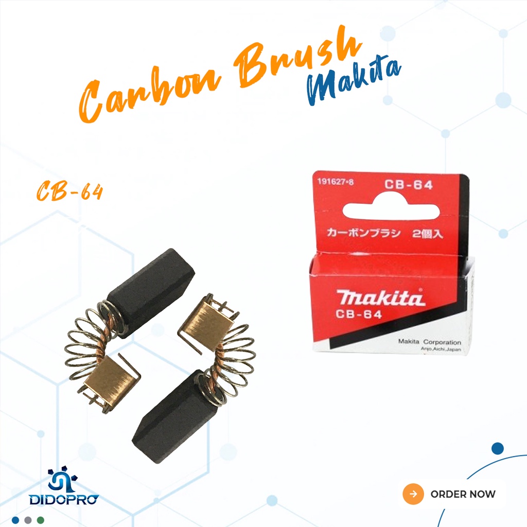 Carbon Brush MAKITA CB 64 A / ARANG / Spul / Sepul / Bostel / kul