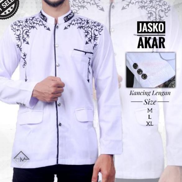Jasko Modern Lis - jasko Hitam - jasko Putih