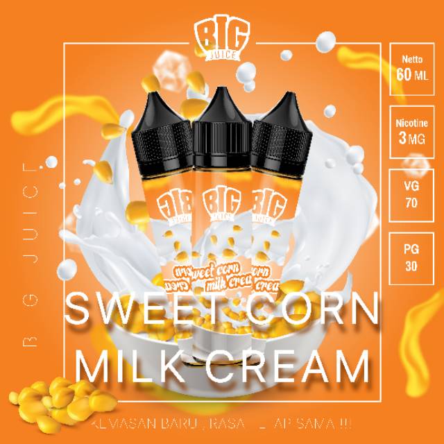 OAT MILK CREAM LIQUID FREEBASE MURAH NIC 3 CUKAI