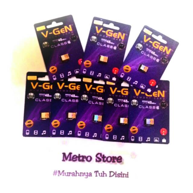 MEMORY VGEN 8GB / MEMORI / MMC / MEMORY CARD / ORIGINAL / MEMORI HP