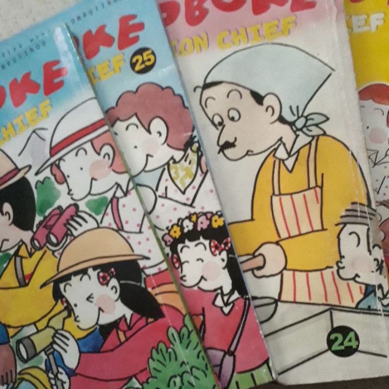 komik otoboke section chief(1,24,25,27) bekas/preloved