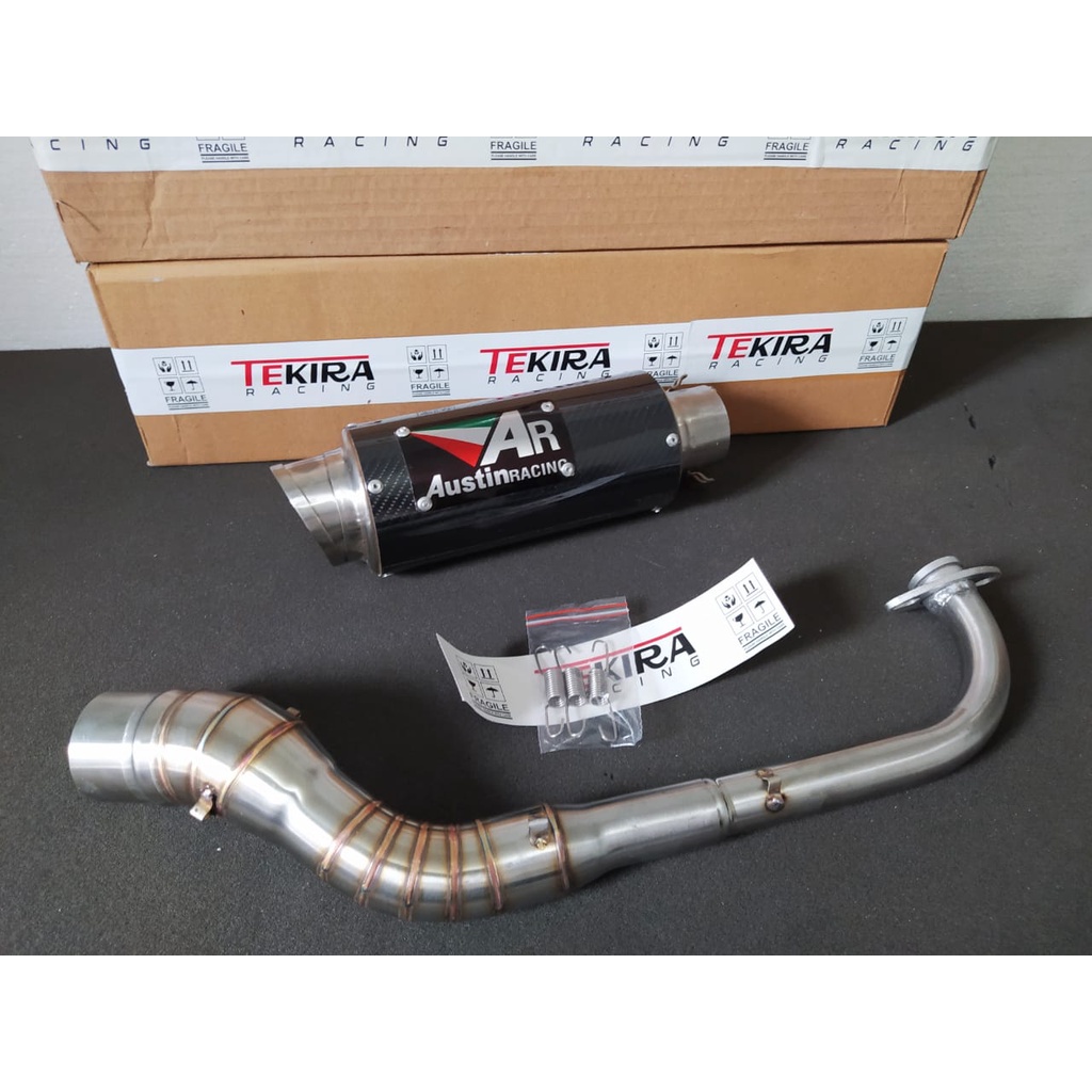 Knalpot AR Austin Racing GP2 Carbon Yamaha All New Aerox 155 Vva Connected Nmax 155 New Abs Old Lama