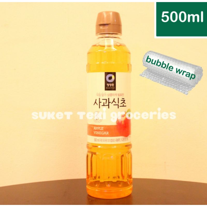 

Chung Jung One Cuka Apel / Apple Vinegar 500ml Botol Plastik GOSEND