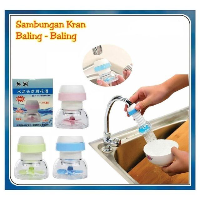 SARINGAN AIR FAUCET FLASH / SAMBUNGAN KRAN AIR