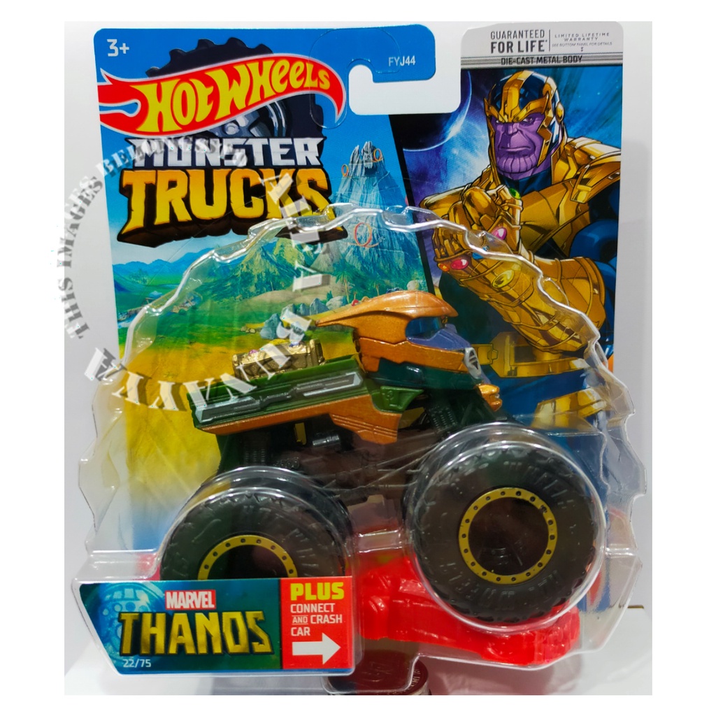 HOT WHEELS Monster Trucks - SERI J - Hotwheels Truck Original - Mainan Diecast Truk