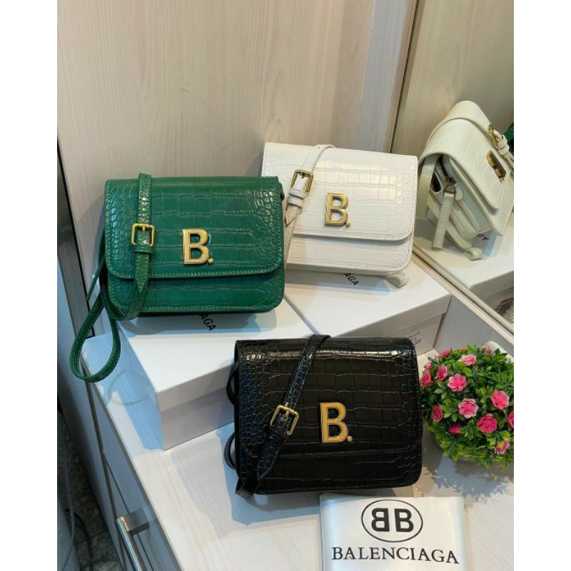 Tas Selempang Wanita Balenciaga Branded Import Original