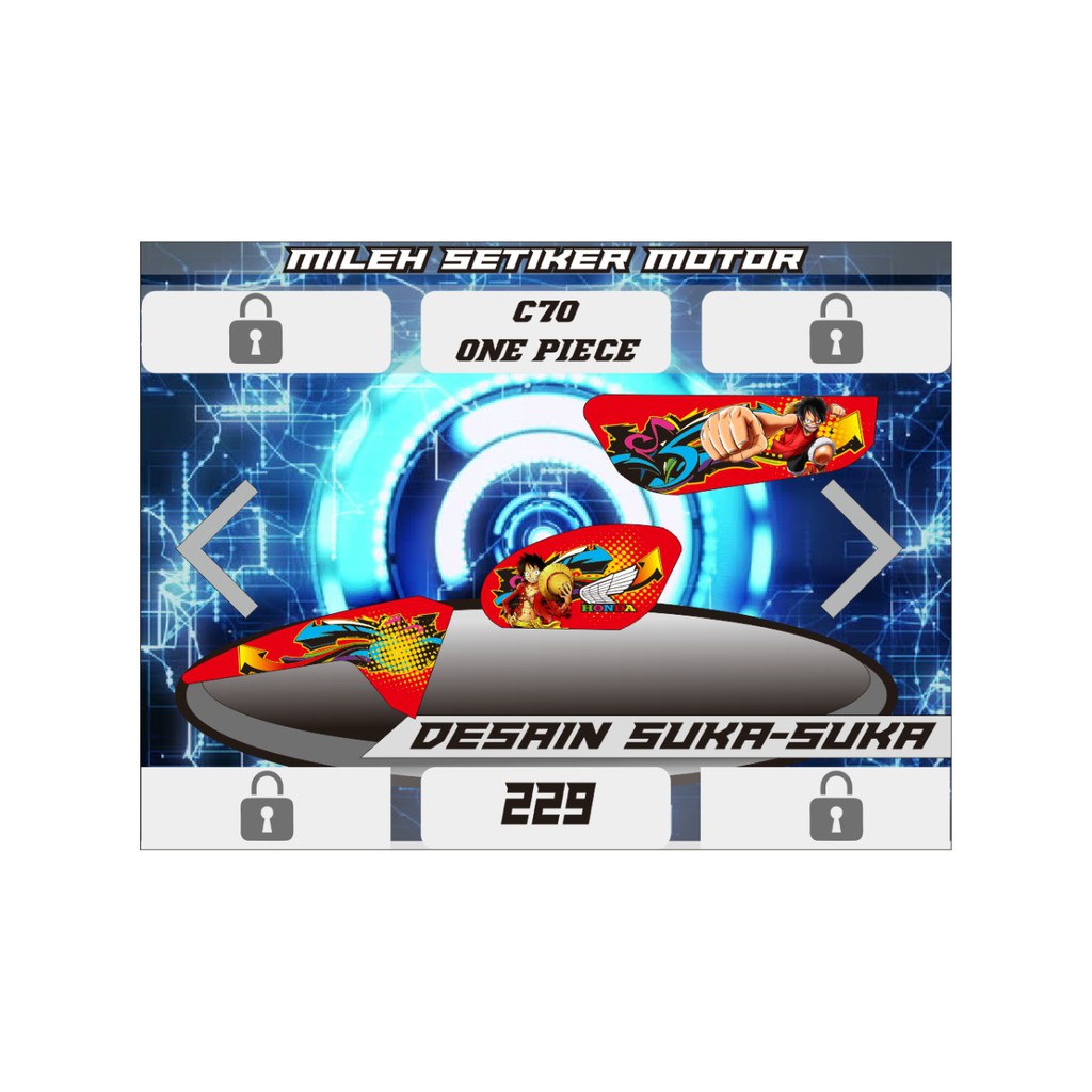 setiker c70 one piece