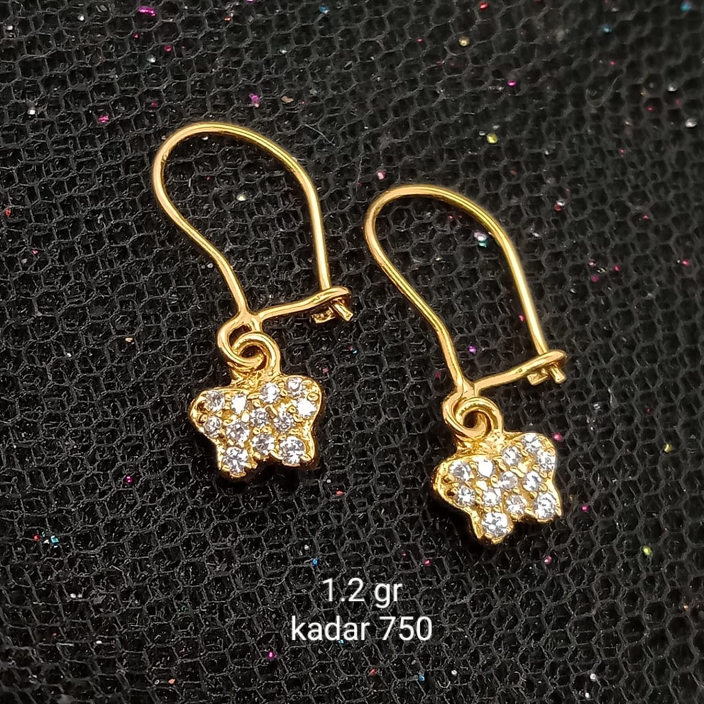 Anting Emas 17K - 1.2 gr Kadar 750 - 563