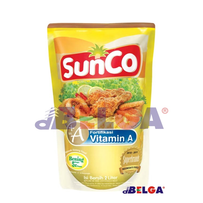 

Minyak goreng Sunco Refil 2 Liter - 8993379500238