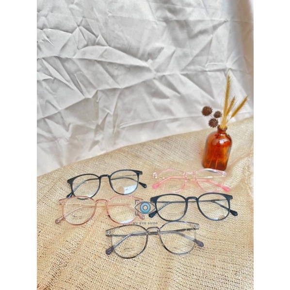 “KLOSS” Kacamata Minus Antiradiasi Blueray Unisex Wanita Pria Fashion Premium Photocromic Murah Pake