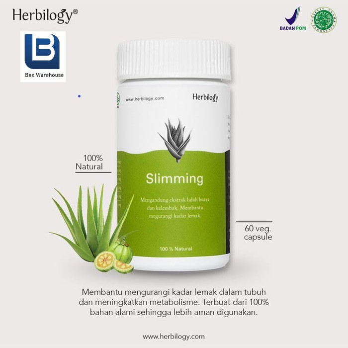 Slimming Capsule/ kapsul pelangsing Herbilogy - 60 capsule