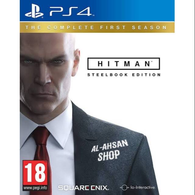 PS4 HITMAN THE COMPLETE FIRST SEASON STEELBOOK EDITION