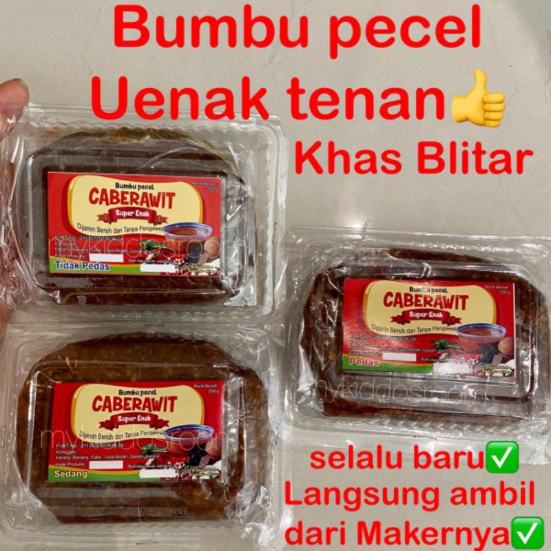 

Bumbu pecel Blitar cabe rawit