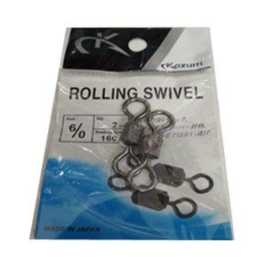 Swivel Pancing Kili Kili 6/0 Pancing Kazzuri Ukuran Besar