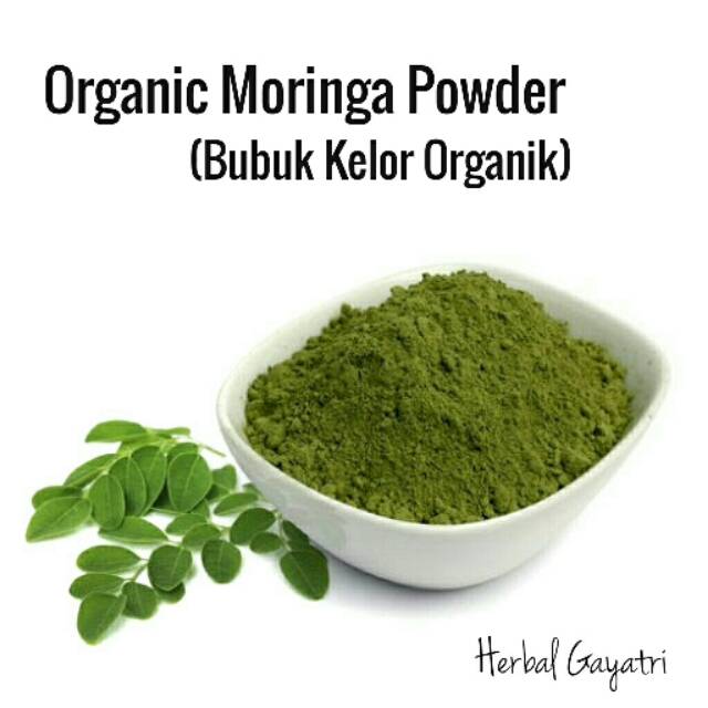 

Organic Moringa Powder / Bubuk Kelor 50 Gram
