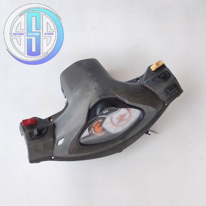 COVER BATOK KEPALA BELAKANG FULL SET SPEDOMETER TVS DAZZ ORIGINAL COPOTAN