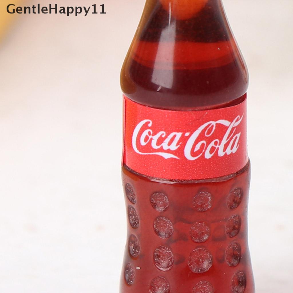 Gentlehappy 4 Pcs Rumah Boneka Miniatur Coke Minuman Soda Air Minum Aksesoris Dapur Mainan