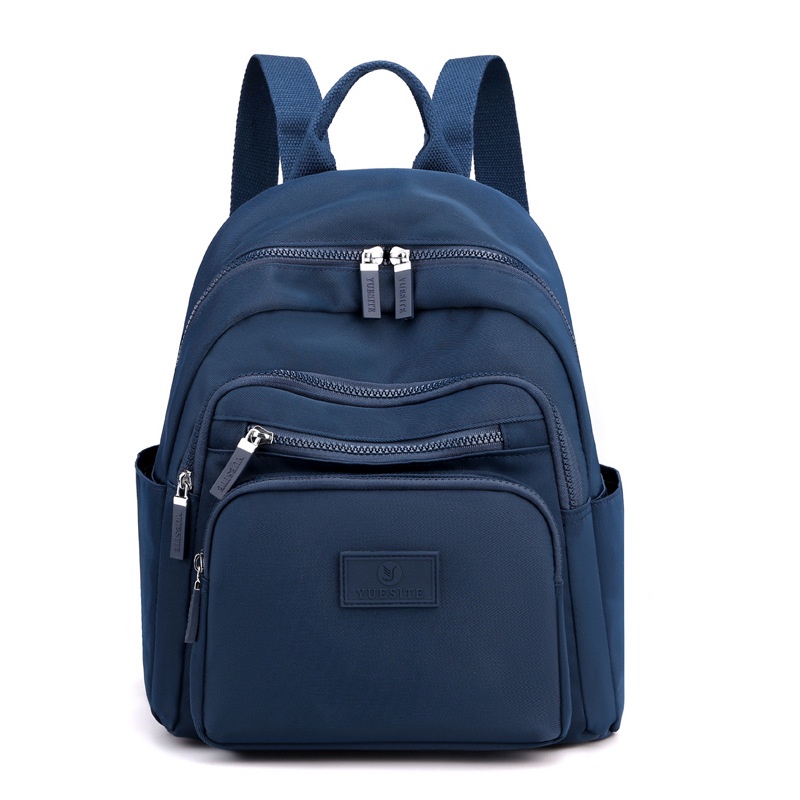 RANSEL WANITA TERBARU MODEL KOREA YUSTE 8068#-NAVY